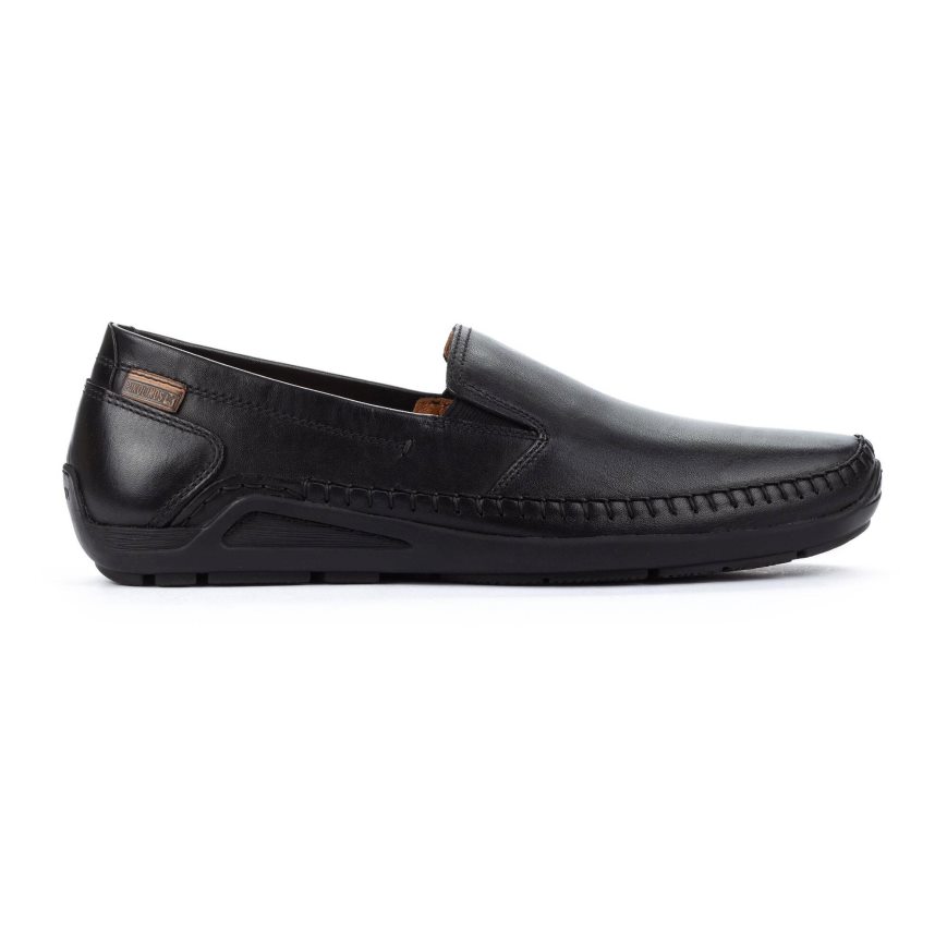 Men\'s Pikolinos AZORES Moccasins Black | NZ C70A53Q